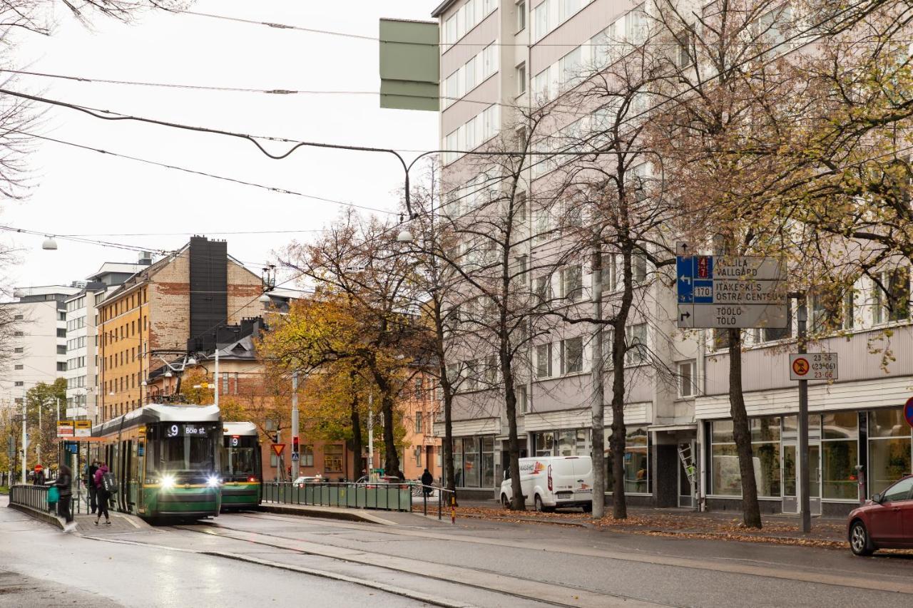 Trendy Nordic Studio By Tram Stop Helsinki Luaran gambar